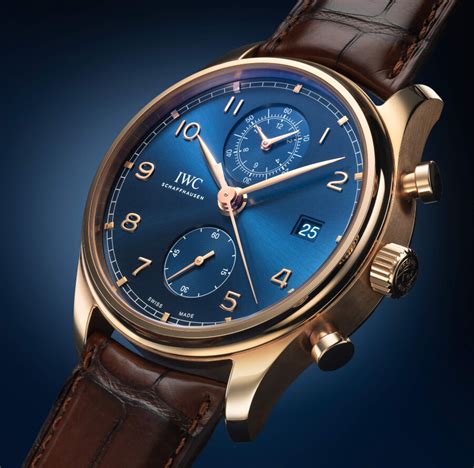 iwc portugieser bucherer|iwc portugieser chronograph blue.